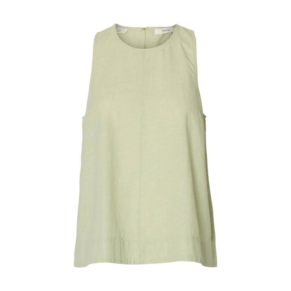 Selected Femme Luisa Linen Blend Top